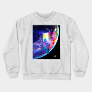 Cosmic Staircase Crewneck Sweatshirt